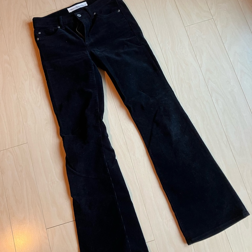 Black Bootcut Women’s Corduroy Pants